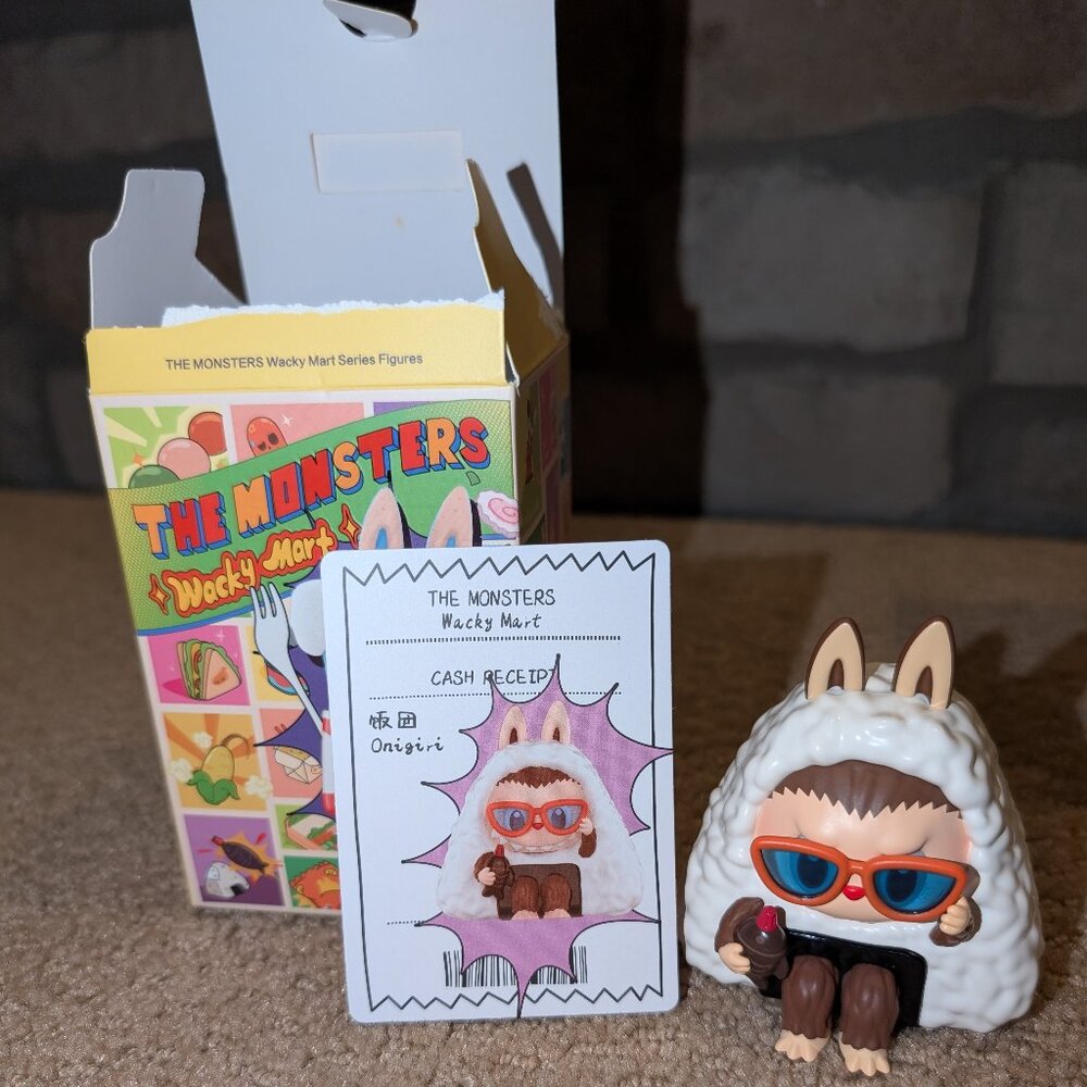 UNBOXED Authentic POPMART Labubu Monsters Wacky Mart Series Figures Blind Box